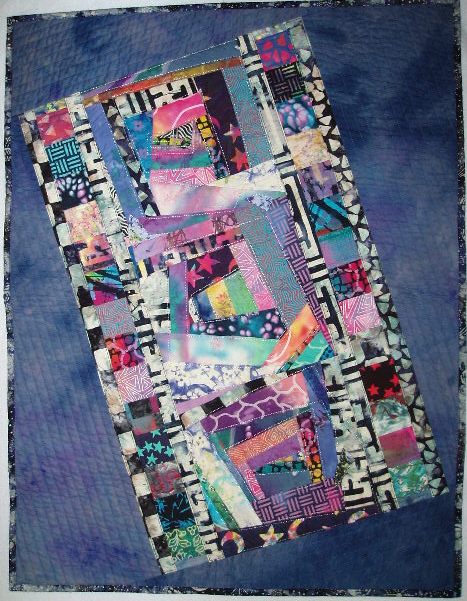 strip crazy quilting Big huge boob models